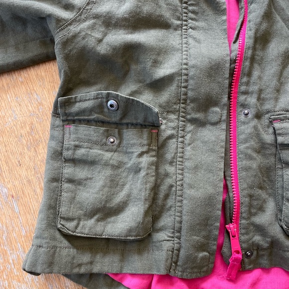 Super cute and soft lightweight girls spring jacket size M - Picture 3 of 5